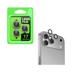 Protetor de Vidro da Câmera Traseira para Apple iPhone 17 Pro/iPhone 17 Pro Max Cinza